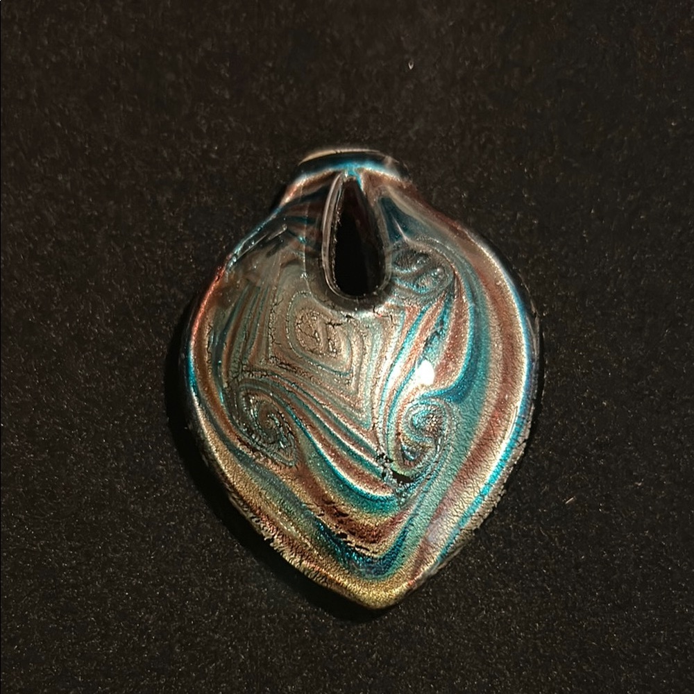 Multicolor Glass Pendant